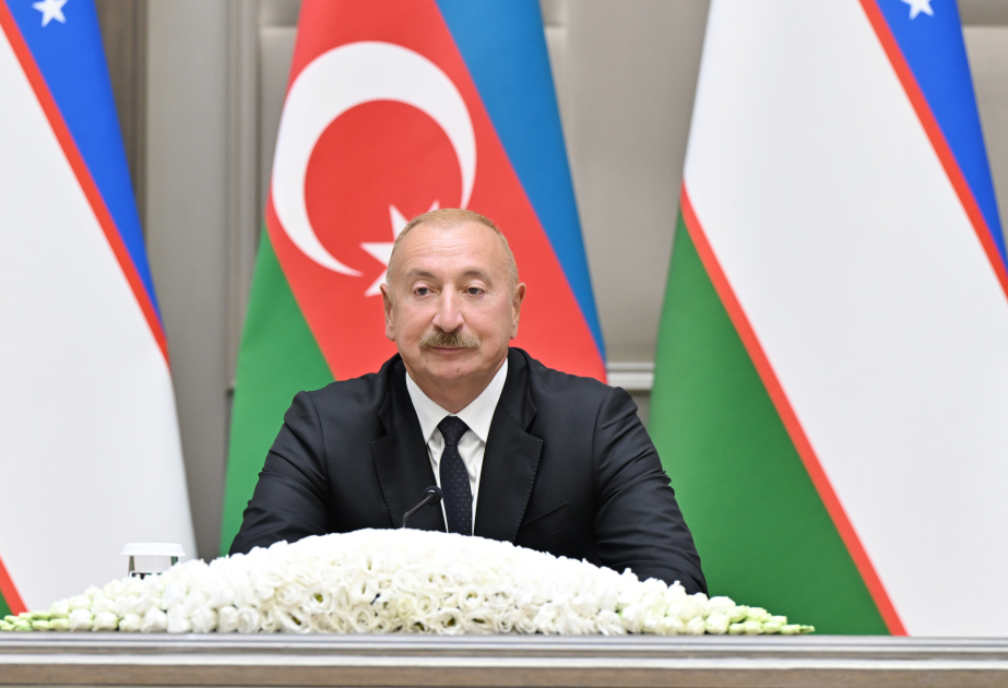 
Президент Ильхам Алиев: Азербайджан и Узбекистан имеют четкий план мероприятий, чтобы продвигаться вперед