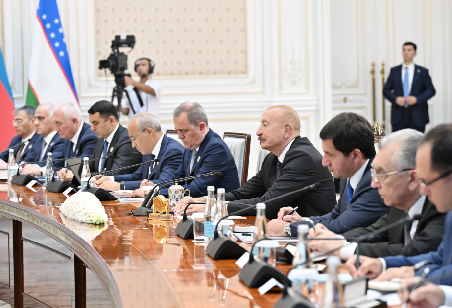 
Президент Азербайджана: Активно идут работы по реализации Зангезурского коридора