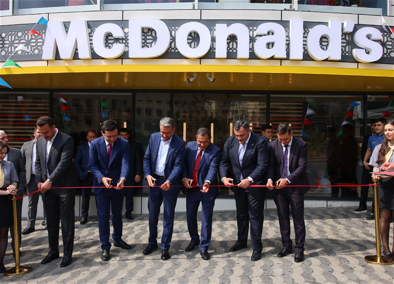 McDonald&rsquo;s Azərbaycan открыл новый ресторан в Nizami Mall