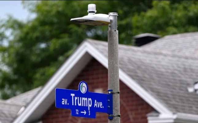 В Оттаве хотят переименовать Трамп-авеню