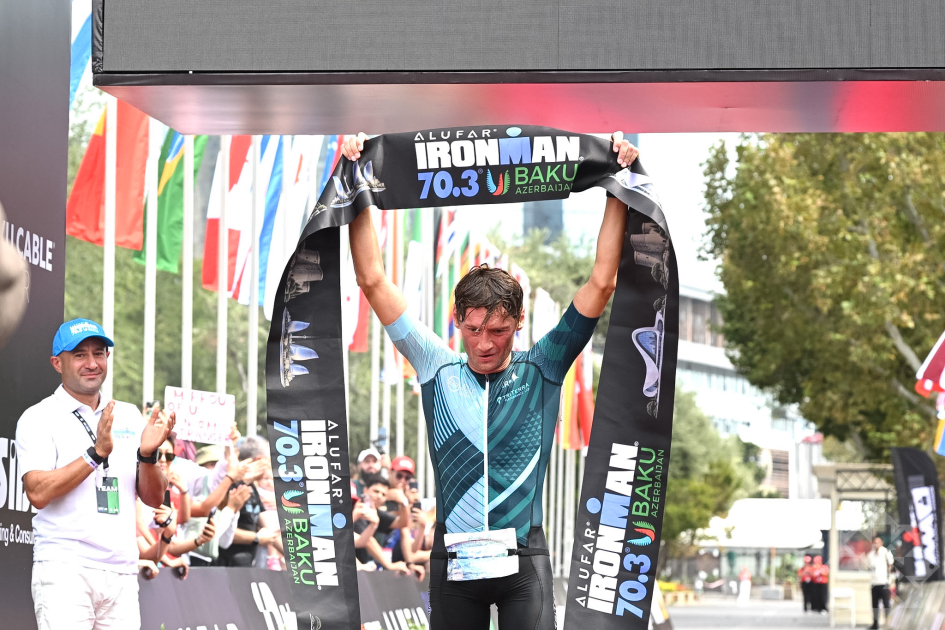 
Определился победитель бакинского соревнования по триатлону IRONMAN 70.3