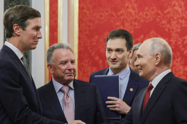В Москве проводили Уиткоффа и Кушнера