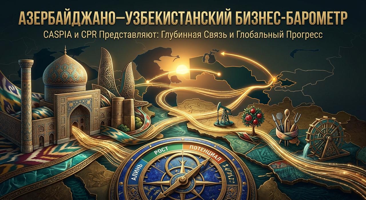 CASPIA и CPR представят &laquo;Азербайджано&ndash;узбекистанский бизнес-барометр&raquo;