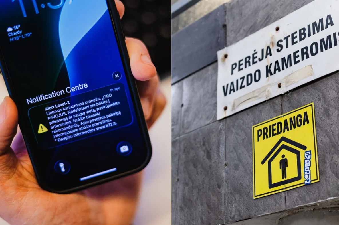 В Литве объявили воздушную тревогу и закрыли крупнейший аэропорт