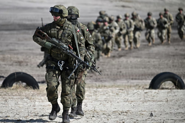 Польша усилила военное присутствие на границе с Украиной