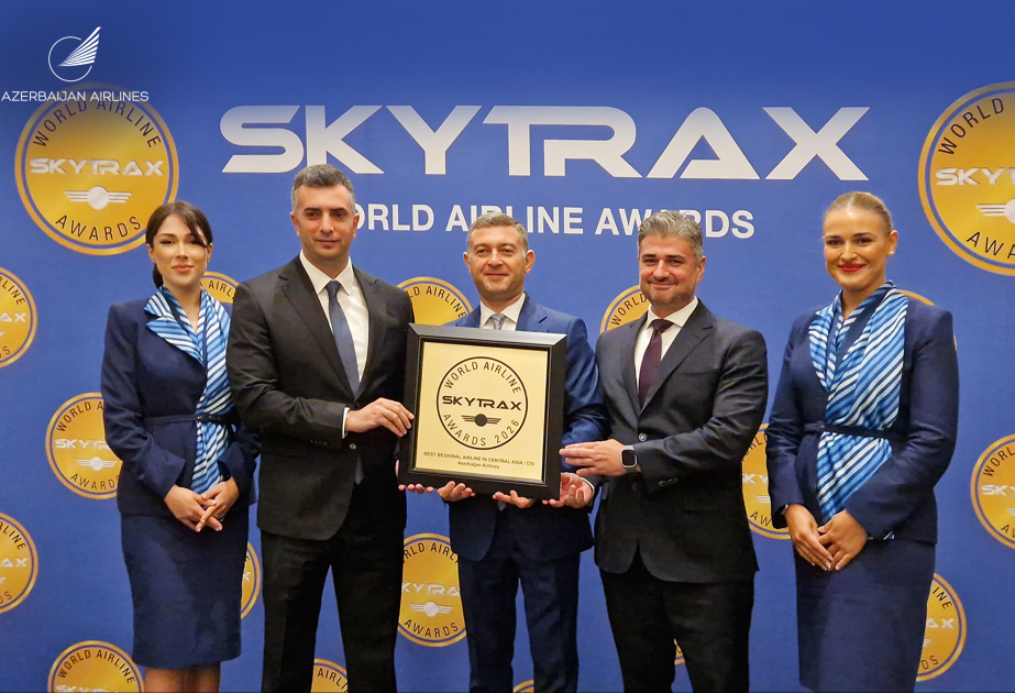 Azerbaijan Airlines признана лучшей региональной авиакомпанией Центральной Азии и СНГ