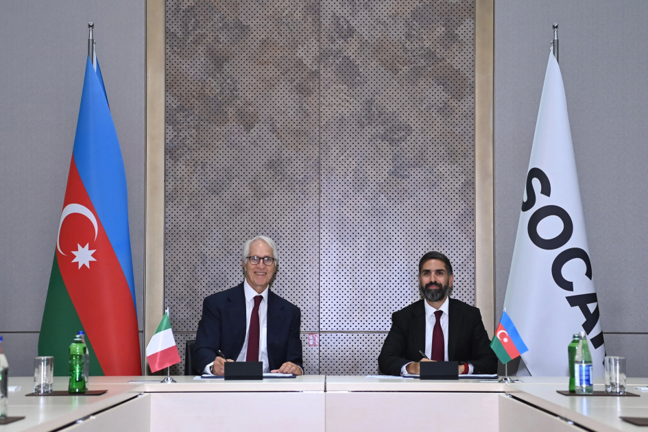 SOCAR подписала Договор о стратегическом сотрудничестве с Итальянской федерацией футбола