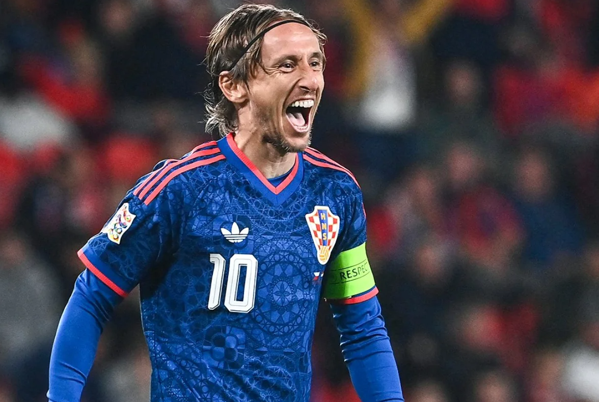 Модрич забил самый возрастной гол в истории сборной Хорватии