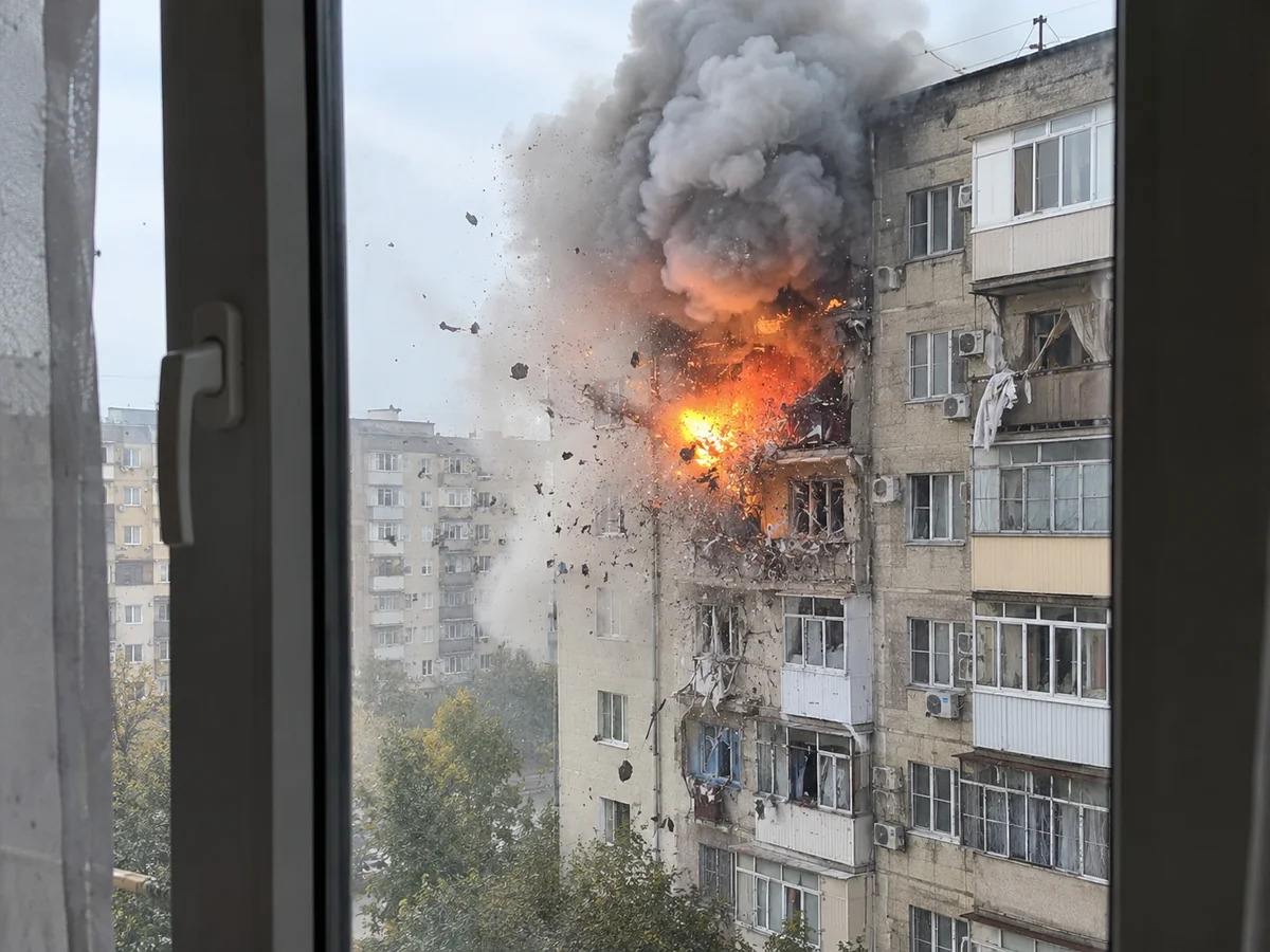 
В жилом доме в поселке Шафаг произошел взрыв, пострадал один человек