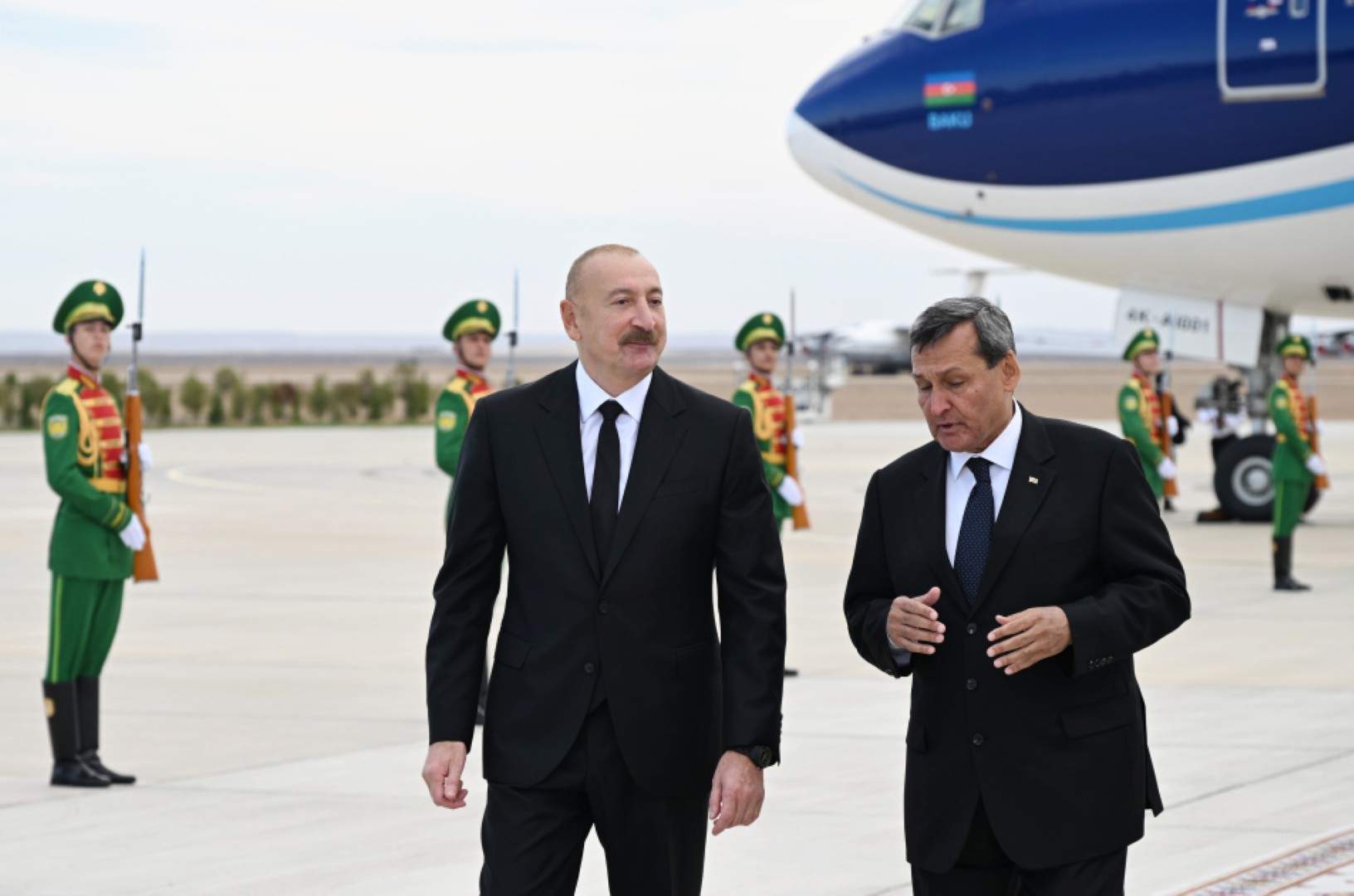 Ильхам Алиев прибыл в Туркменистан