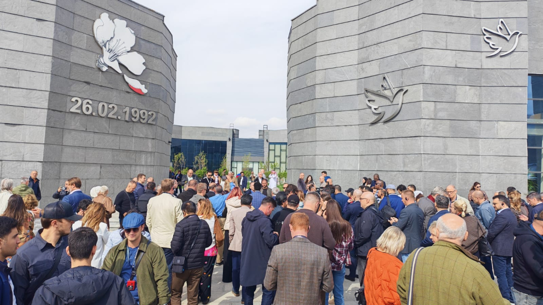 
Участники IV международной конференции в формате Бакинского диалога прибыли в Ходжалы