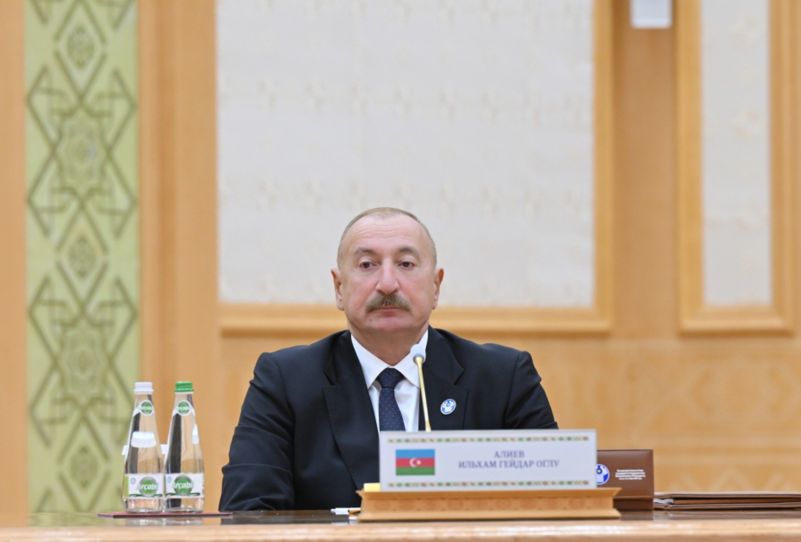 
Президент Ильхам Алиев: При сохранении нынешней тенденции обмеления Каспия последствия могут иметь катастрофический характер