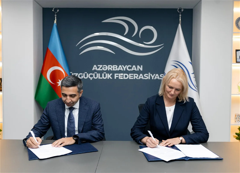 Азербайджан и Беларусь подписали меморандум о сотрудничестве в сфере плавания
