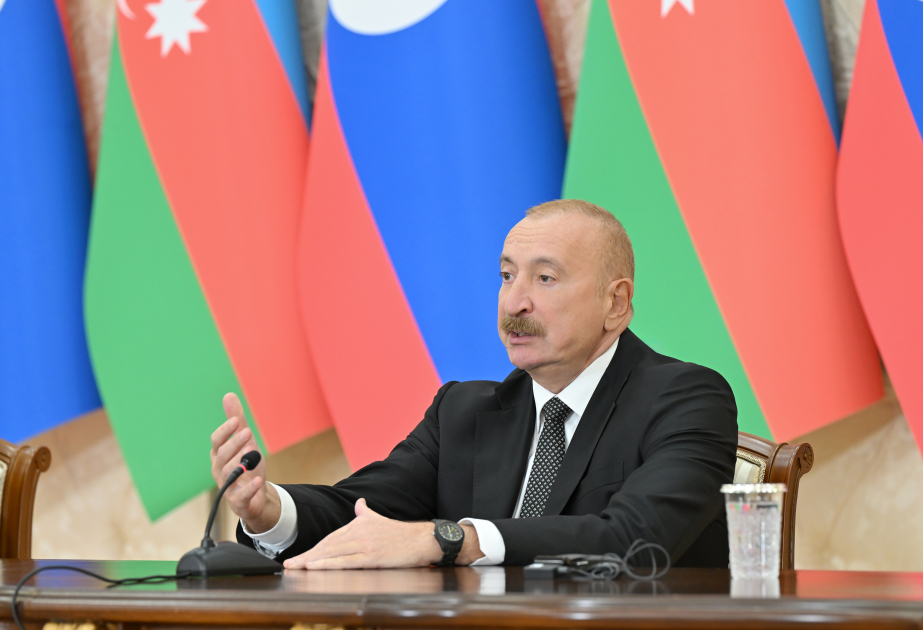 
Президент Ильхам Алиев: Все основные транспортно-логистические проекты на территории Азербайджана уже реализованы