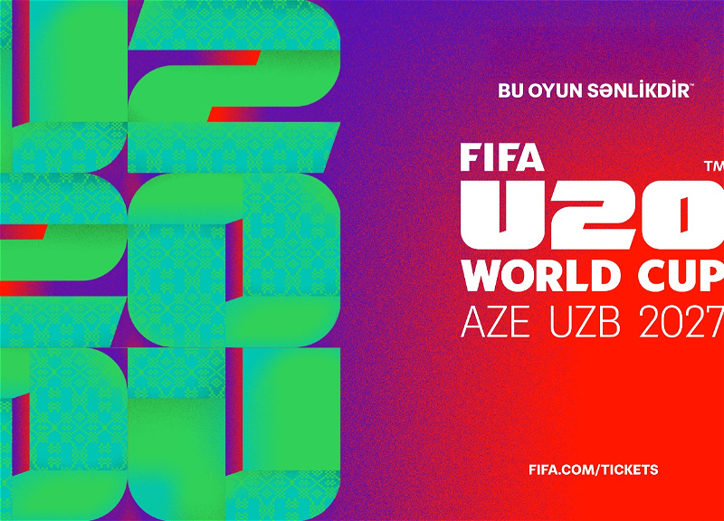 ФИФА представила официальный бренд ЧМ-2027 по футболу, который пройдет в Азербайджане и Узбекистане
