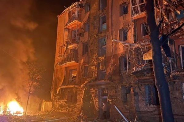 
Украина под массированным огнем