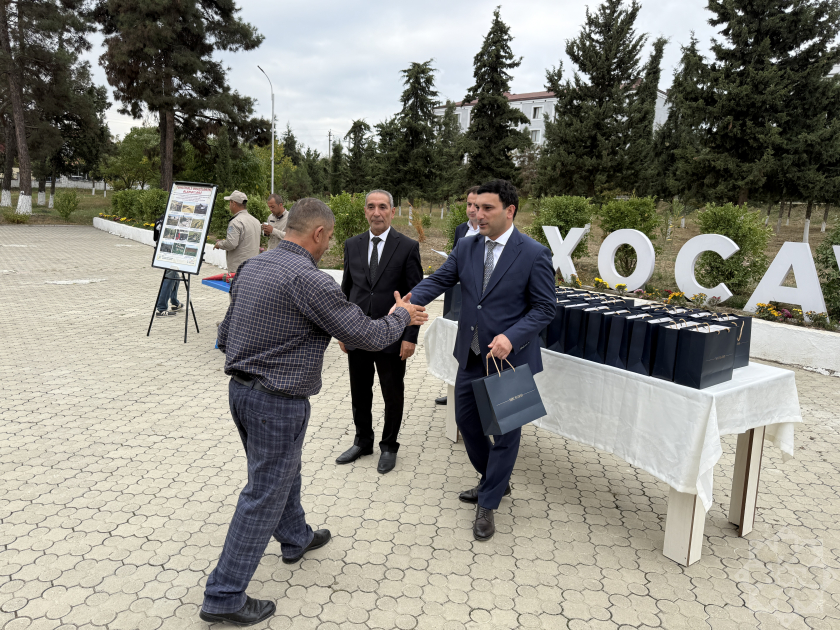 Семьям, переселившимся в Ходжавенд, вручены ключи от квартир