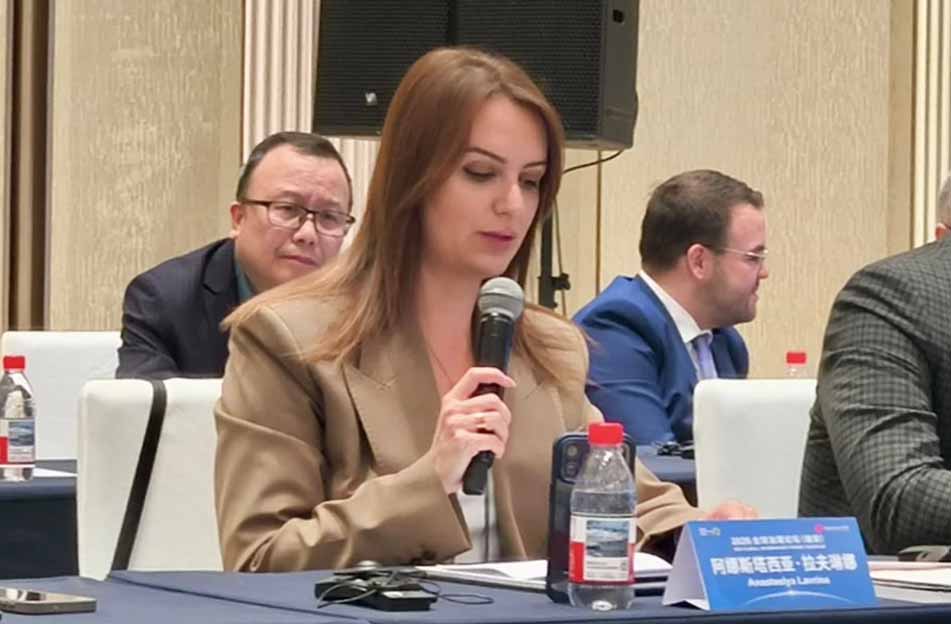 Анастасия Лаврина представила позицию Азербайджана по вопросам глобального управления в Китае