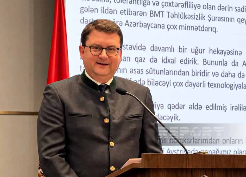 Посол: Австрия продолжит полностью поддерживать мирный процесс между Баку и Ереваном