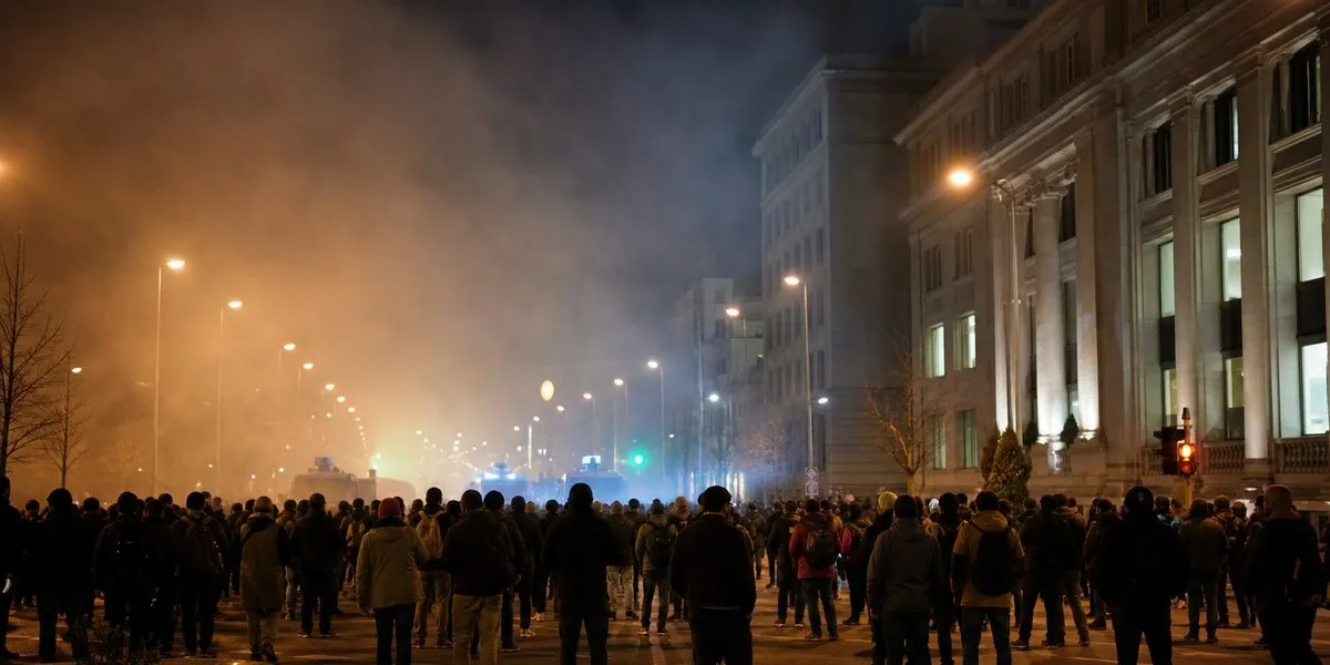 Трагедия на железной дороге вызвала протесты в Мадриде: полиция применила слезоточивый газ