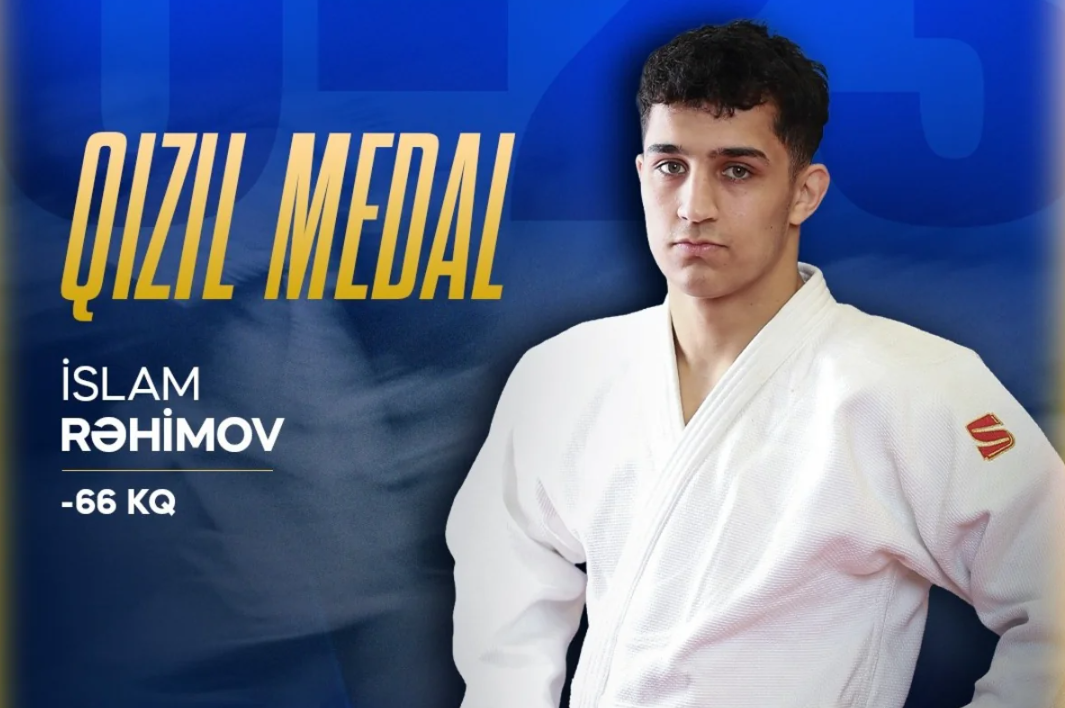 Азербайджанский дзюдоист стал двукратным чемпионом Европы