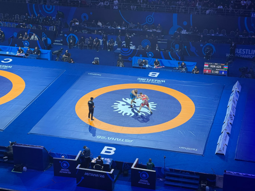 
Азербайджанский борец завоевал бронзовую медаль чемпионата мира